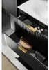 Armoire De Salle De Bain Sous Lavabo Noir Mat 60 Cm Façades Voir les images du produit 10