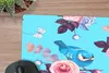 MuchoWow® Mauspad Mousepad Vogel - Blumen - Muster 20x20 cm Produktbild-Vorschau 2