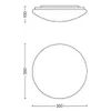 Plafoniera Philips myliving 318023116, camera da letto, Anteprima dell’immagine prodotto 3