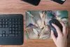 MuchoWow® Mauspad Mousepad Gold - Blau - Marmor 27x18 cm - Produktbild-Vorschau 4