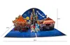 3D pop-up vianočná pohľadnica "Vianočný trh s kolotočom" Náhľad obrázku produktu 6