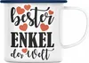 Trendation - Enkel Emaille Tasse Geschenk Oma Opa Enkel Produktbild-Vorschau 1