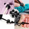 10 Stück 1-Loch Kordel Stopper, bis Ø 5 mm Kordeln, Einloch Produktbild-Vorschau 5