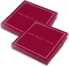 ITENGA 40x Servietten Schön dass du da bist V3 bordeaux rot Produktbild-Vorschau 1