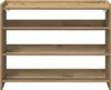 vidaXL Stojan na boty Artisan dub 80x25x62 cm Materiál na Náhled obrázku produktu 4