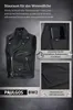 PAULGOS gilet in pelle biker cowl club waistcoat chopper Anteprima dell’immagine prodotto 6