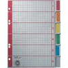 Leitz Kartonregister 43550085 DIN A5 6Blatt blanko grau Produktbild-Vorschau 5