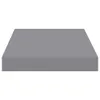 vidaXL Scaffali sospesi 4 pezzi Grigio 23x23,5x3,8 cm MDF Anteprima dell’immagine prodotto 12