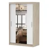 Armoire à portes coulissantes Armoire 120cm Sonoma/blanc Voir les images du produit 2