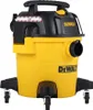 A yellow and black DeWalt wet/dry vacuum cleaner is shown against a white background. Produktbild-Vorschau