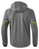 erima Softshell Jacke Funktion Herren L grau melange/green Produktbild-Vorschau 2