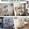 Vitrine D'exposition En Verre Avec LED, 3 Étagères, 2 Voir les images du produit 4