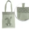 com-four® 6x Geschenktasche für Ostern - Stoff- Beutel mit Produktbild-Vorschau 3