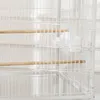 PawHut Vogelkäfig mit Rädern, Metallvoliere mit abnehmbarem Produktbild-Vorschau 4