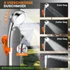 Tragbare Campingdusche, Camping Dusche Outdoor, 6000mAh Produktbild-Vorschau 4