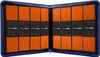 UP 12-Pocket Zippered-Pro-Binder - Blue Produktbild-Vorschau 2
