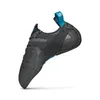 Chimera Kletterschuh von Scarpa; schwarz mit blauen Akzenten; für präzises Klettern. Náhled obrázku produktu