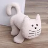 Zarážka na dvere ( béžová ) mačka 25x20cm taška na dvere, Náhľad obrázku produktu 7