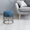 Pouf en métal bleu Voir les images du produit 6