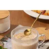 4 Pcs Kaffeebecher Vintage Macchiato Gläser mit Deckel und Produktbild-Vorschau 2
