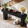 Tribesigns dlhý konzolový stolík, 160 cm, drevený stolík do Náhľad obrázku produktu 4