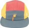 Bavarian Caps bunte Kinder Baseball-Cap mit Giraffen-Stick in blau Produktbild-Vorschau
