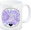 Freundschaft Kaffeebecher in violett mit tollem Spruch Produktbild-Vorschau 1
