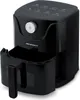 A black air fryer with its basket pulled out, shown on a white background. Anteprima dell’immagine prodotto