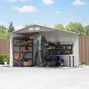 Outsunny Gerätehaus 4,9 m², Gartenhaus mit Satteldach, Produktbild-Vorschau 9