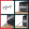 KOTARBAU® Klappenbeschlag Barfach Grau 259 mm Produktbild-Vorschau 6