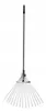 Gartenrechen für Gras und Laub, verstellbar, 150 cm Produktbild-Vorschau 2