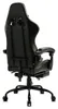 The back view of a black gaming chair with a white background. Anteprima dell’immagine prodotto