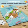 Bibi und Tina Strandtuch für Mädchen 75x150 cm großes Produktbild-Vorschau 3