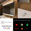 Artforma Badspiegel SMART 100x70 cm - mit LED Beleuchtung - Produktbild-Vorschau 4