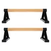 2x dřevěné Push Up Bars Trojúhelníková ruční stojanová Náhled obrázku produktu 5