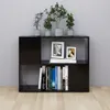 vidaXL TV skříňka černá 80x24x63 cm Dřevěný materiál Náhled obrázku produktu 3