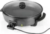 An electric party pan with a glass lid. Anteprima dell’immagine prodotto