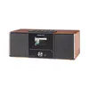 A Telestar DIRA S 32i portable analog and digital radio with a wood-grain finish. Produktbild-Vorschau