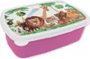 KitchenYeah® Lunchbox Brotzeit Brotdose 17x11 cm Wilde Produktbild-Vorschau 1