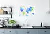 MuchoWow® Poster Weltkarte - Aquarell - Grün - Blau 60x40 Produktbild-Vorschau 3