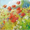 ARTland Wandbild Alu für Innen & Outdoor Sommerwiese mit Produktbild-Vorschau 2