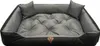 A dog bed with two small pillows on a white background. Náhled obrázku produktu