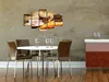 Visario Leinwandbild Kaffee & Croissant 100x50 cm – Produktbild-Vorschau 3