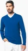 Kariban Herren Pullover Strick Zopfmuster Langarm Baumwolle Produktbild-Vorschau 3
