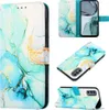 Moto G62 5G Hülle, Marmor Motiv Kunstleder Tasche Wallet Produktbild-Vorschau 1