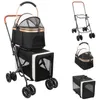 2. Stock Hundebuggy Hundebox Faltbar Katzenbuggy mit Produktbild-Vorschau 4