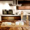 Relaxdays Käsebrett mit Besteck, Käseplatte mit Käsegabel Produktbild-Vorschau 6