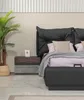 Garnitur Schlafzimmer Doppelbett Bett Nachttische Set 6tlg Produktbild-Vorschau 1
