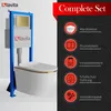 Lavita LAV 101 Vorwandelement für WC 40cm + Wand Hänge Produktbild-Vorschau 2