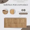 RODAN | Koupelnová Skříňka - 120 CM - Hnědý Mat - MDF - 2 Náhled obrázku produktu 2